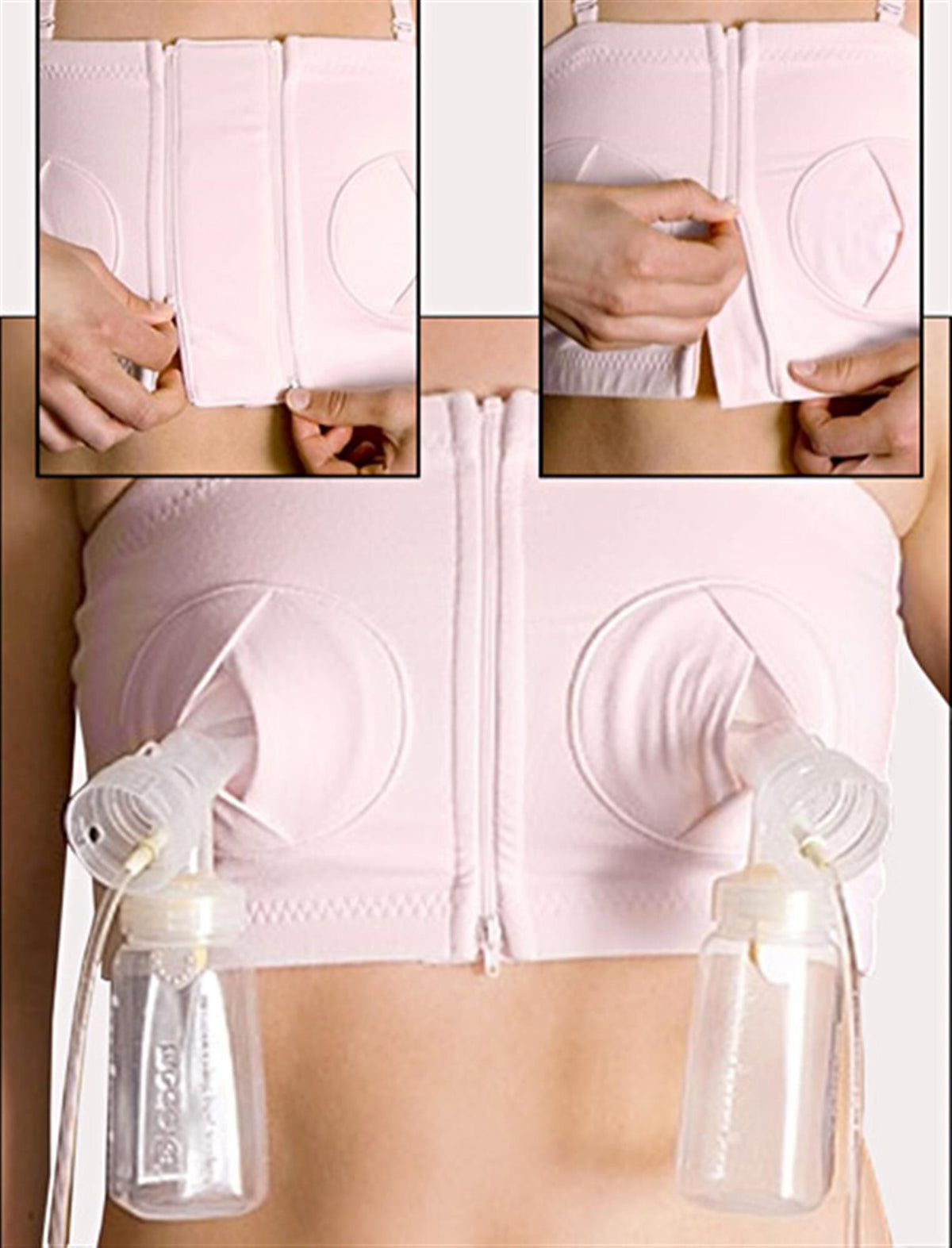 motherhood pumping bra