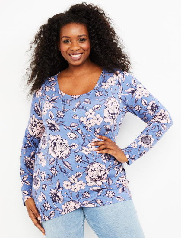 cheap plus size nursing tops