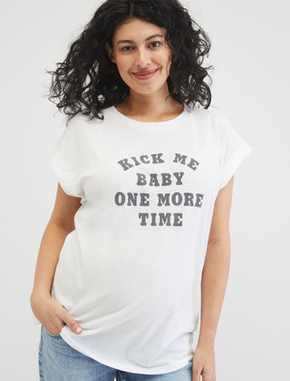 Motherhood Maternity, Tops, New York Yankees Nine Months Youre Out  Motherhood Maternity Tshirt Size Lrg