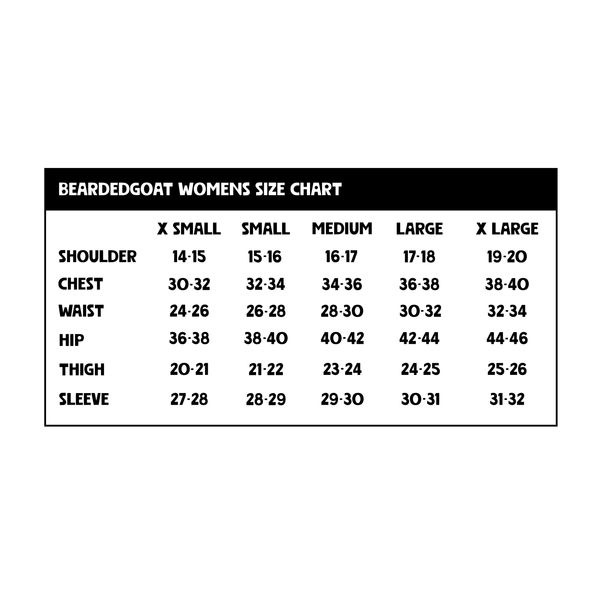 Women's Size Chart