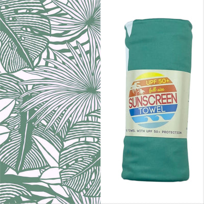 UPF 50+ Sunscreen Towel XL (Blue Anchor) – Luv Bug Co