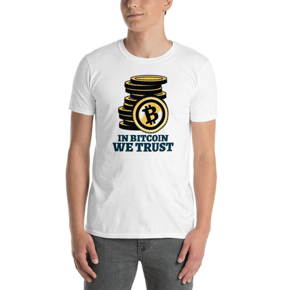 In Bitcoin We Trust Unisex T-Shirt | The Bitcoin Wardrobe