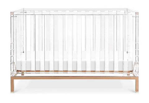 clear acrylic baby cot