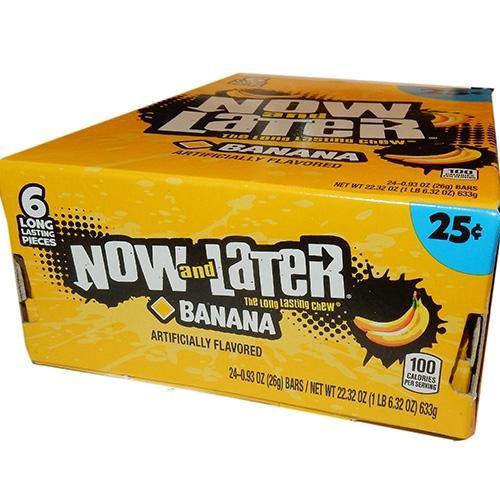 Banana Now & Later candy
