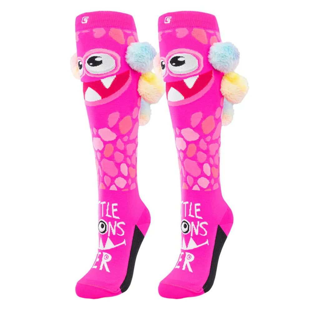 Crazy Socks - LITTLE MONSTER Pink
