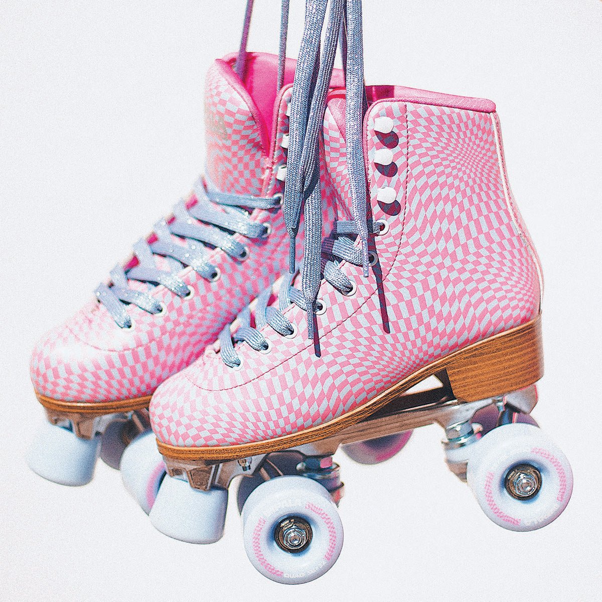 Quad Rollschuhe / Rollerskates Impala Chaussures Femme en pink