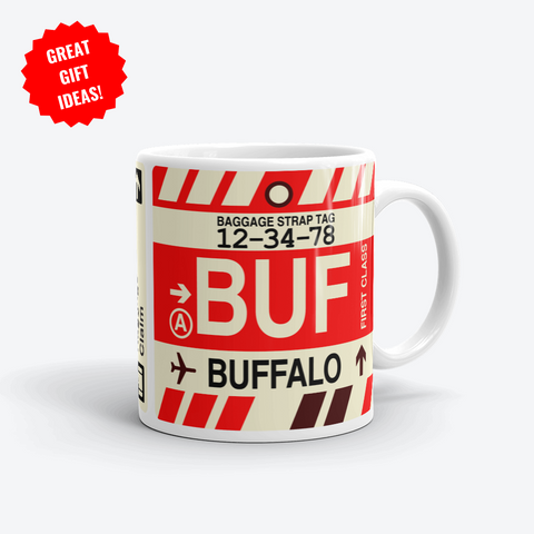 Buffalo Corporate Gifts - BUF Airport Code Merchandise - YHM Designs