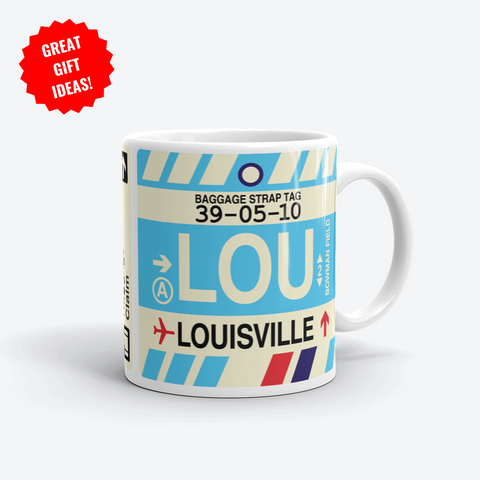 Louisville Corporate Gifts - LOU Airport Code Merchandise - YHM Designs