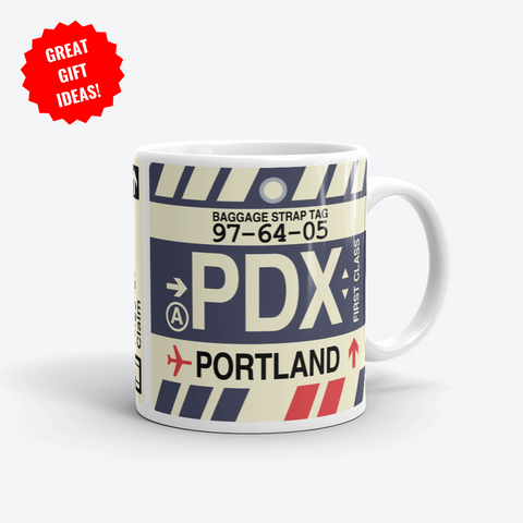 Portland Corporate Gifts - PDX Airport Code Merchandise - YHM Designs