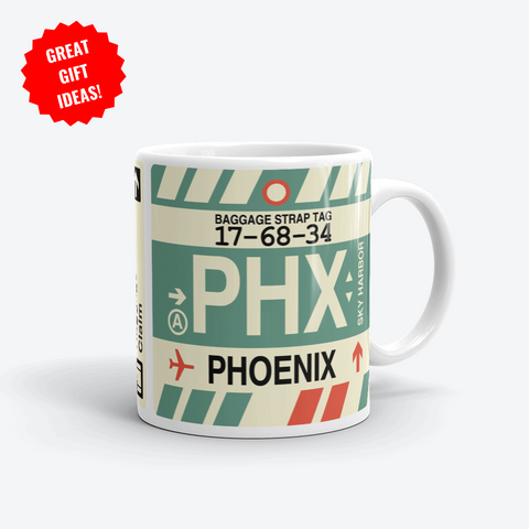 Phoenix Corporate Gifts - PHX Airport Code Merchandise - YHM Designs