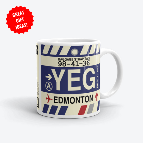 Edmonton Corporate Gifts - YEG Airport Code Merchandise - YHM Designs