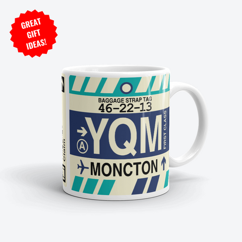 Moncton Corporate Gifts - YQM Airport Code Merchandise - YHM Designs