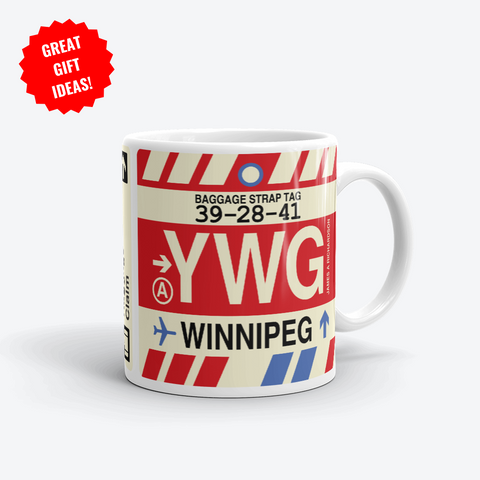 Winnipeg Corporate Gifts - YWG Airport Code Merchandise - YHM Designs