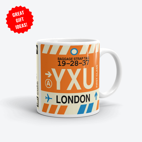 London Ontario Corporate Gifts - YXU Airport Code Merchandise - YHM Designs