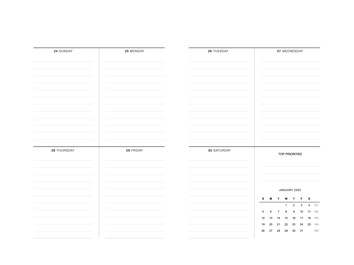 Daily Productivity Planner – Collective Hub
