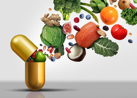 Best Biotin Supplement UK image  showing fresh vegetables