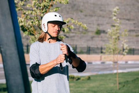 protecting joints while biking