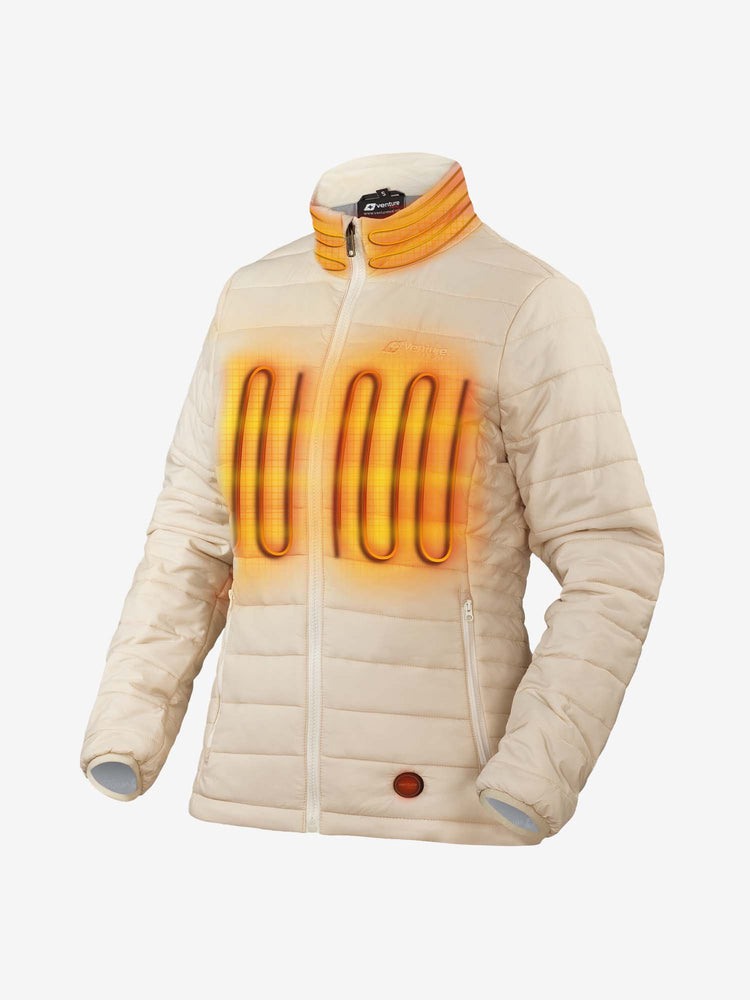 Venture Heat, Gilet chauffant sans manche en Nylon homme.