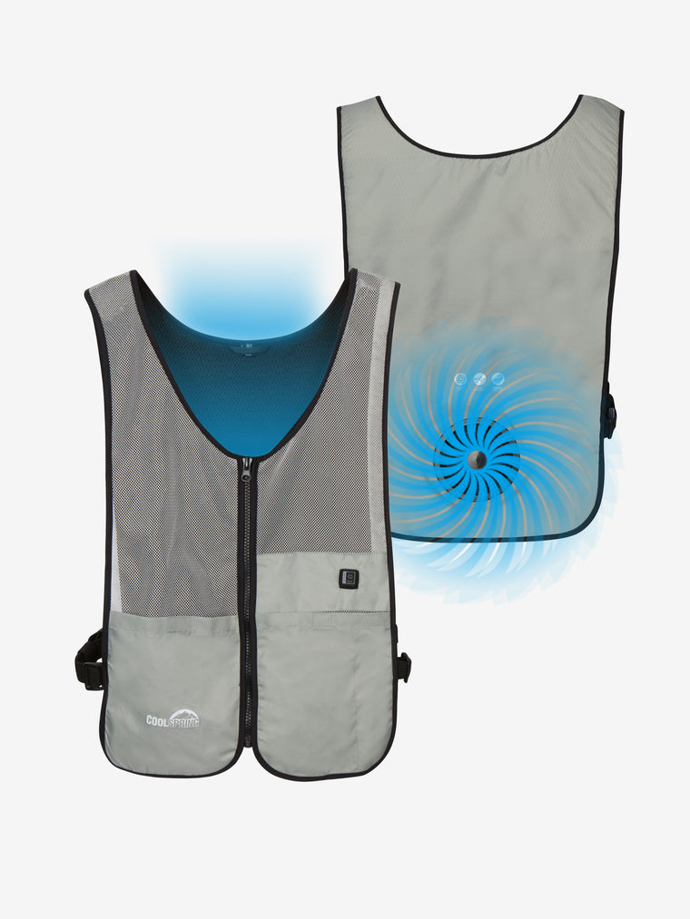 Coolspring by Venture Heat Battery Powered Fan Cooling Vests - WindTech  Series