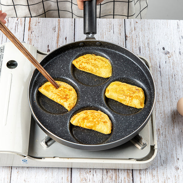 Four-hole Non-stick Omelet Frying Pan