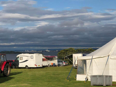 Stunning view at a carriage driving event