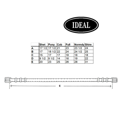 Ideal Bellyband Measurements