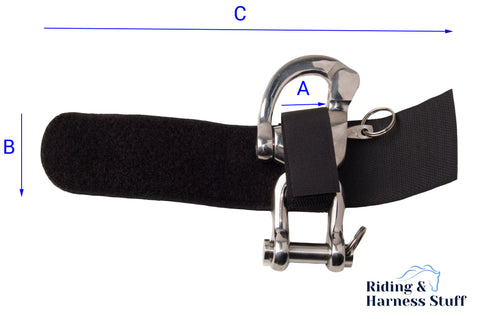 Shackle Cover Size Guide