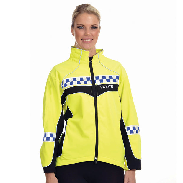 polite hi vis jacket