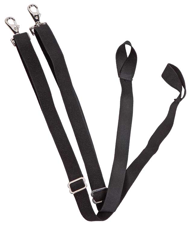 Mini Removable Adjustable Elastic Leg Straps Pair for Horse