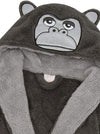 Boys Charcoal Grey Gorilla Dressing Gown