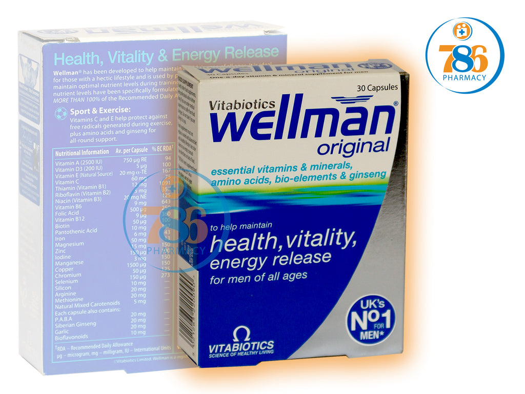 Wellman Original 30 Capsules