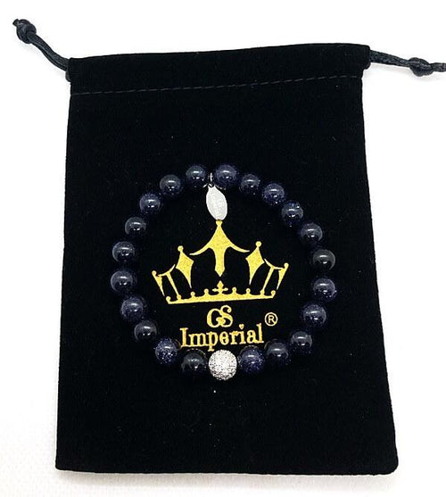 GS Imperial® Dames Armband | Natuursteen Armband Vrouwen Met Zandsteen Kralen