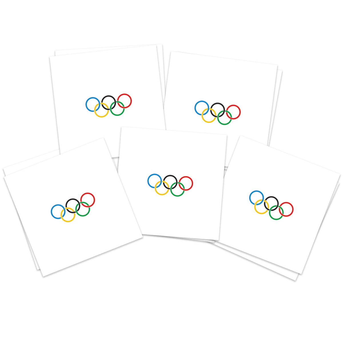 Small Olympic Rings (10-Pack)