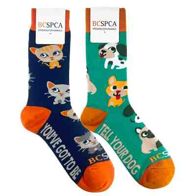 BCSPCA Custom Socks