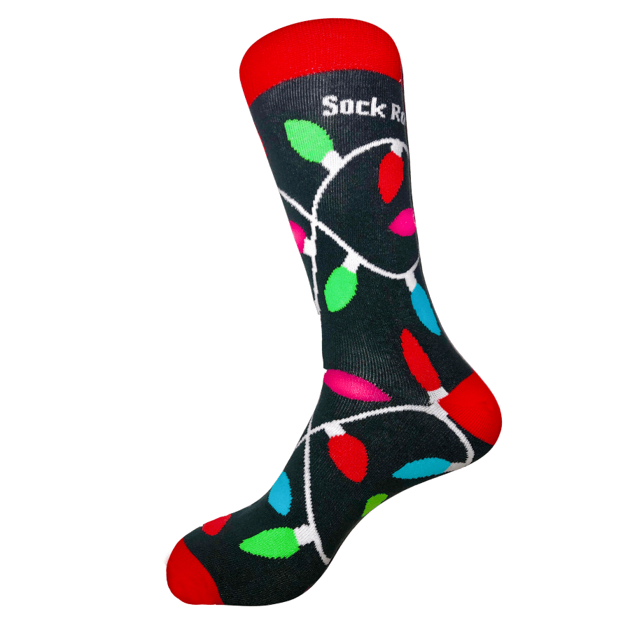 Christmas Lights Socks | Sock Rocket