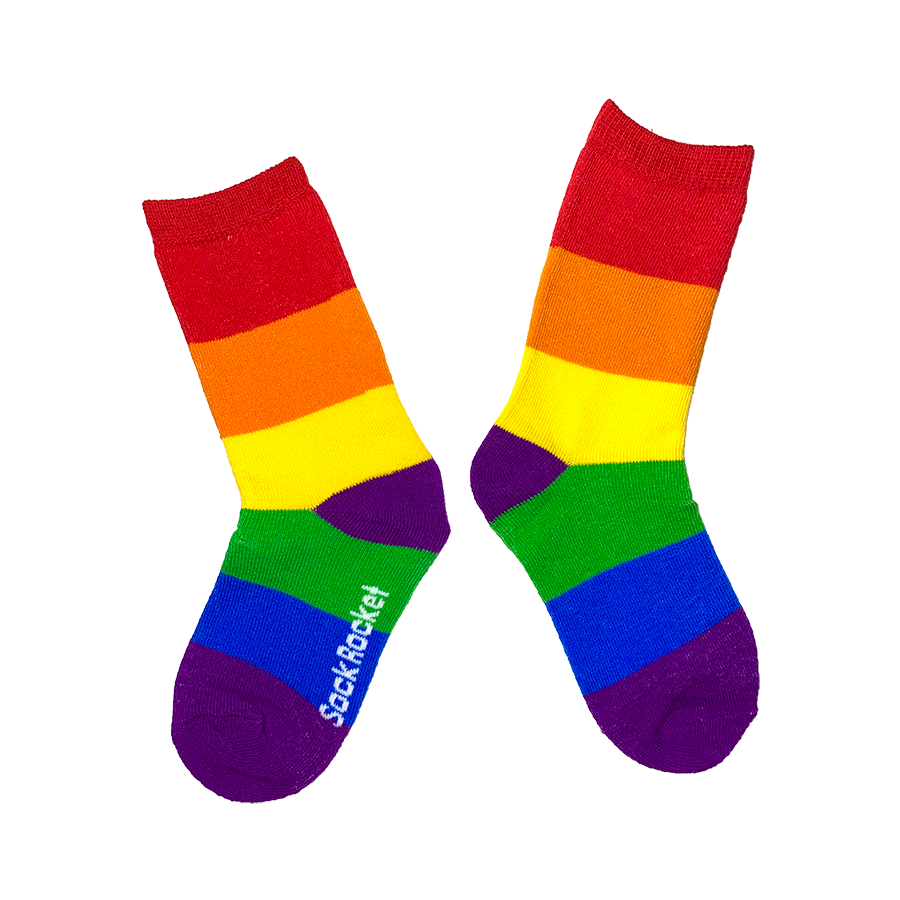 Kids Rainbow Socks | Sock Rocket