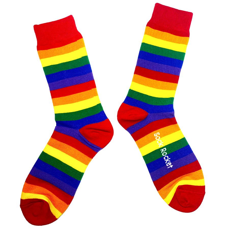 Pride Rainbow Socks | Sock Rocket