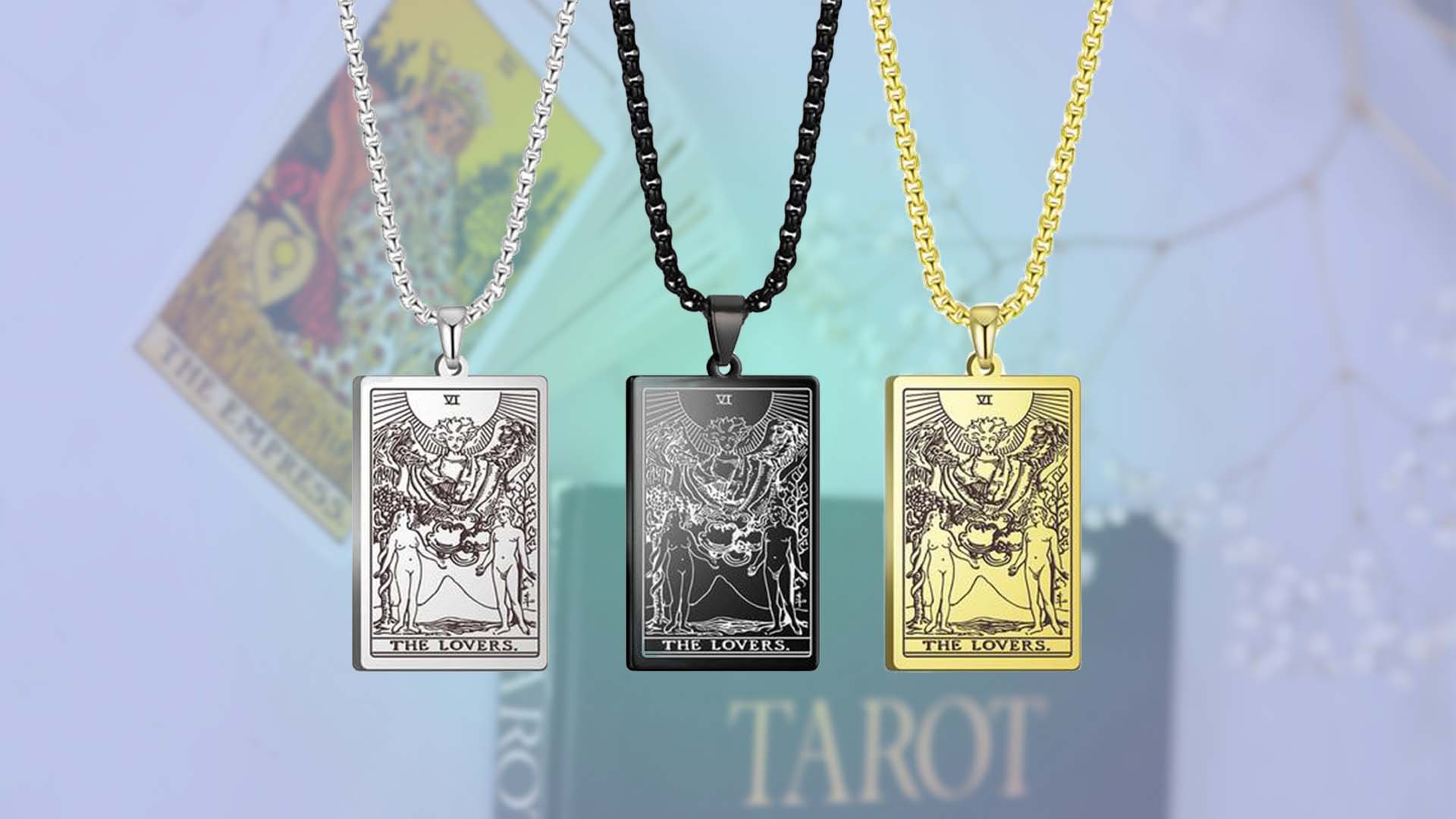 Tarot Card Pendants | Tarot Card Necklaces | Apollo Tarot