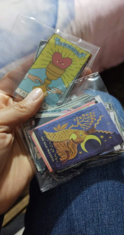 Comic Tarot Cards Stickers Pack | Apollo Tarot
