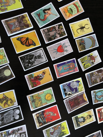 Comic Tarot Cards Stickers Pack