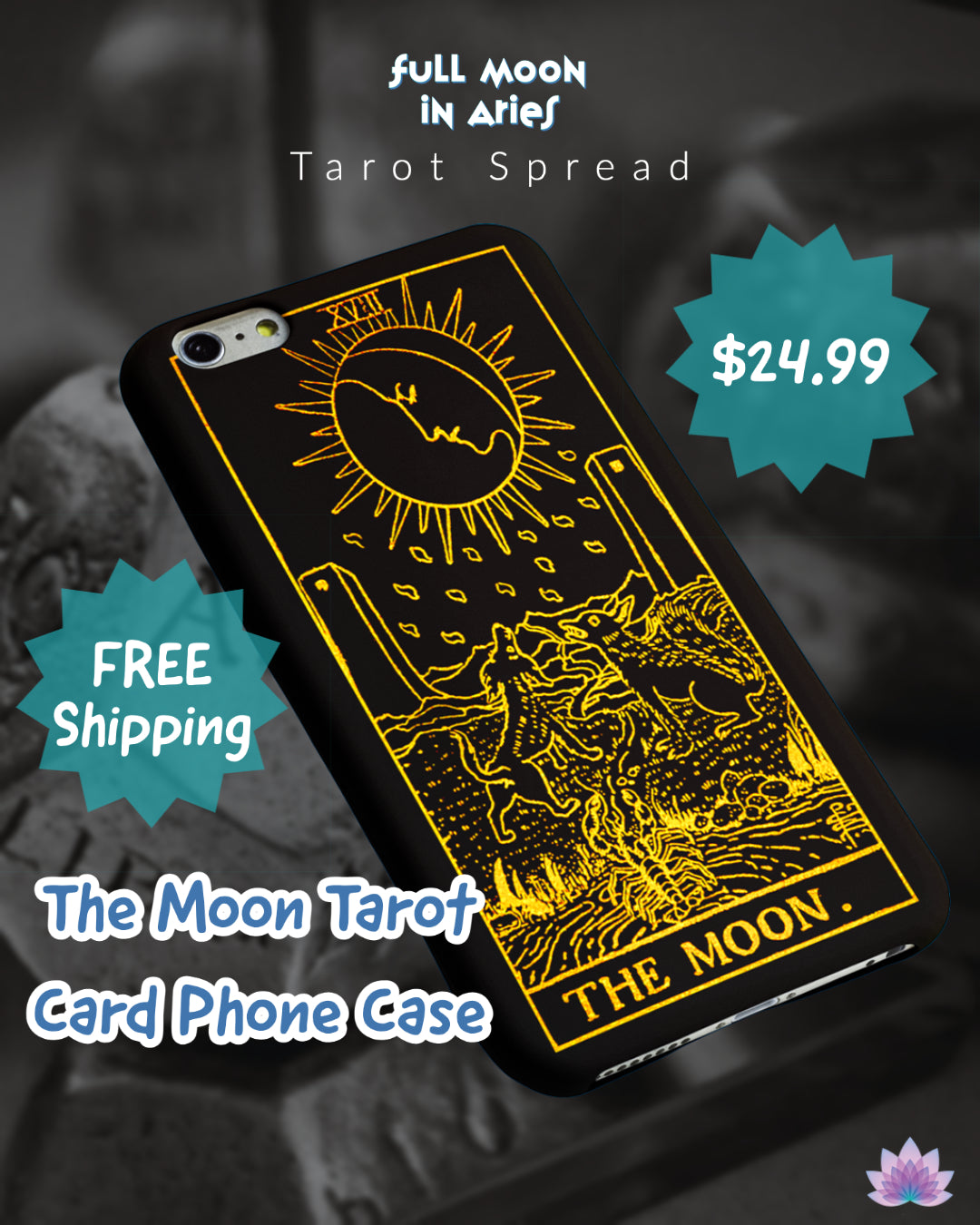 Tarot Card Phone Case Collection | Full Moon In Aries 2021 Tarot Spread | Apollo Tarot