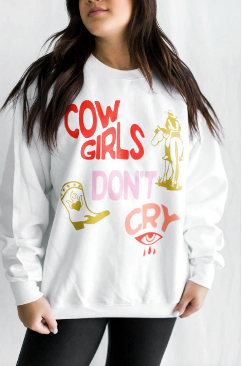 Girls Don`t Cry SWEAT CREW 130size