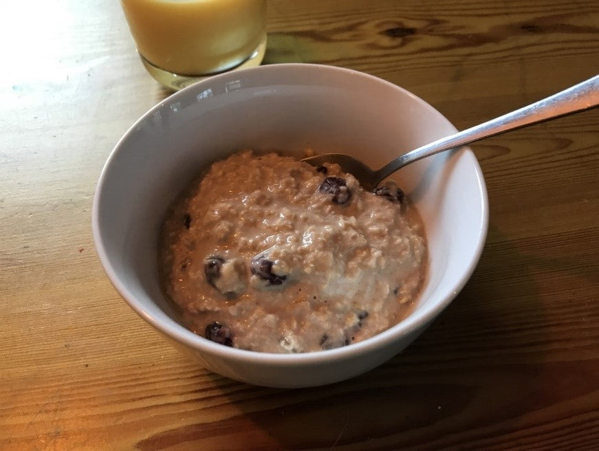 Slow Oats with Apple Peel