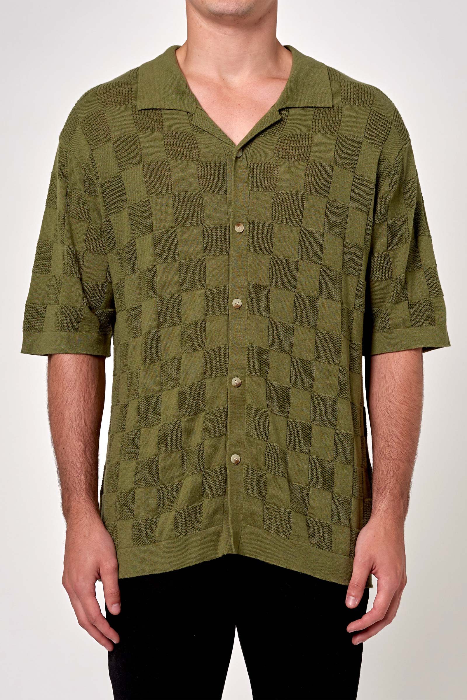 Louis Vuitton Monogram Crepe Short-sleeved Shirt