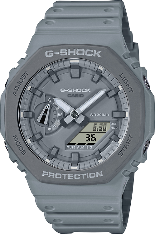 Casio G-Shock Carbon Core Guard Earth Tone Grey AP CasiOak Watch GA211