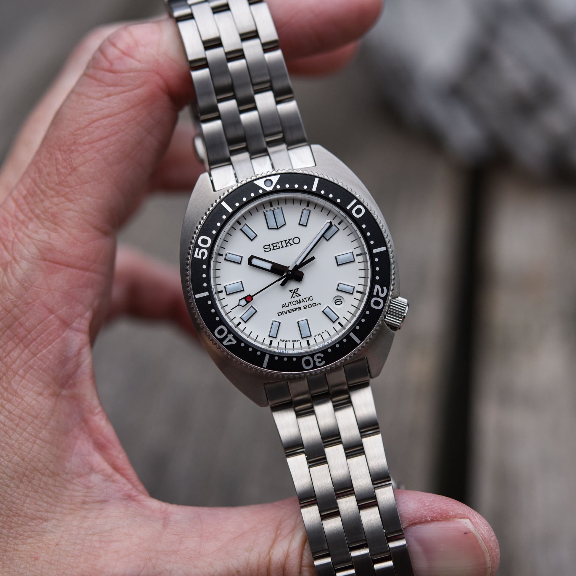 Seiko Prospex 1968 Heritage Slim Turtle Reinterpretation White 200M St –  Diligence1International