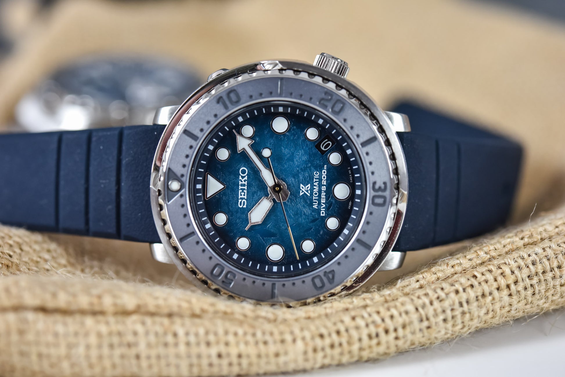 Seiko Prospex SE Deep Blue Penguin Baby Tuna Men's Watch SRPH77K1 –  Diligence1International