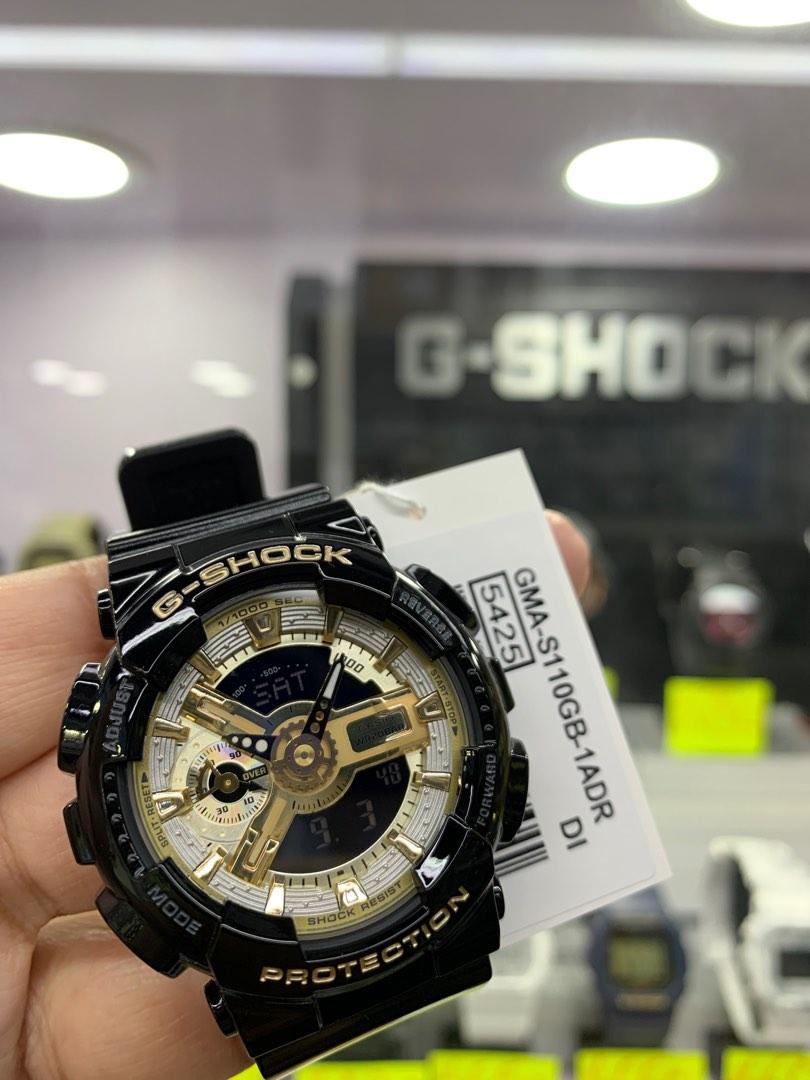Casio G-Shock S Series Analog-Digital Black x Gold Ladies' Watc – Diligence1International