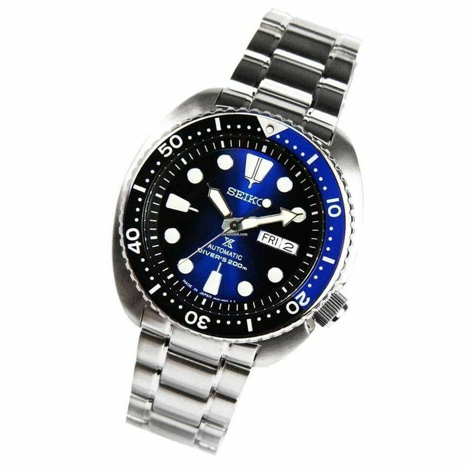 Seiko Japan Made Deep Blue Batman Turtle Diver's Men's Watch SRPC25J1 –  Diligence1International