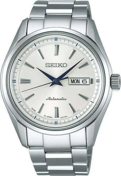 Seiko JDM Pre-Presage Silver Dial Men's Sapphire Glass Watch SARY055 –  Diligence1International